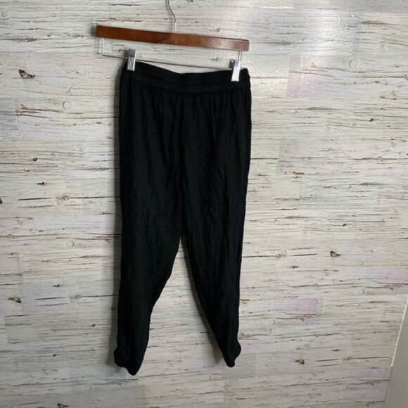 Talula Los Feliz Rayon Drawstring Jogger Style Pants Aritzia size small black - Picture 10 of 12